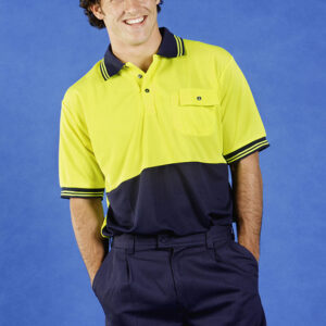 Hi Vis Cooldry Polo, Long Sleeves